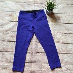 Lululemon Wunder Under Crop Midrise Luon